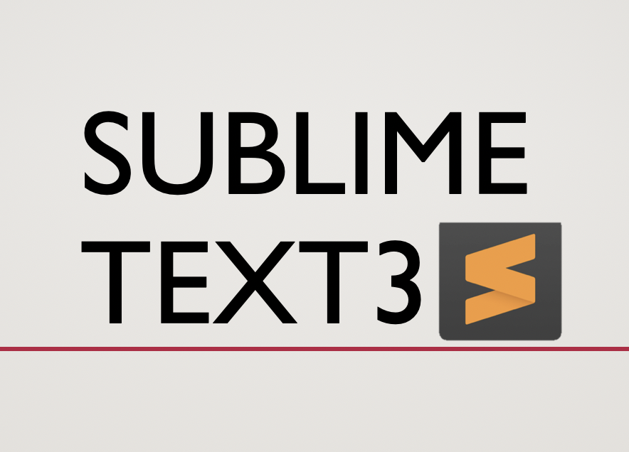 Sublime Text3 安装主题与背景